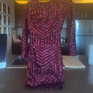 Pink hand made and custom dress from a private designer.